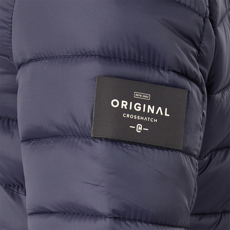 Mens Gattering Puffer Jacket Midnight - Image 3