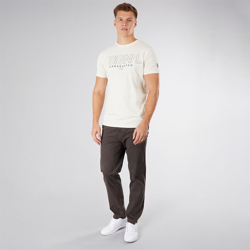 Mens Chalford Baggy Chinos Anthracite - Image 3
