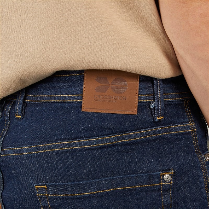 Mens Detendu Relaxed Fit Jeans Raw - Image 3