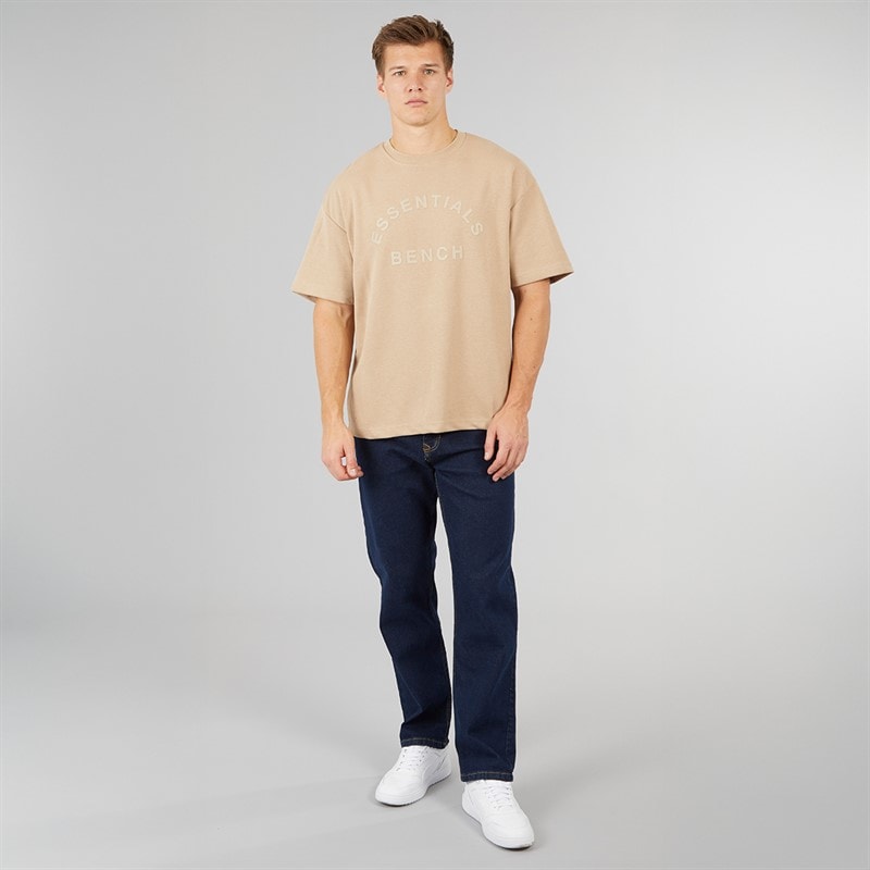 Mens Detendu Relaxed Fit Jeans Raw - Image 4