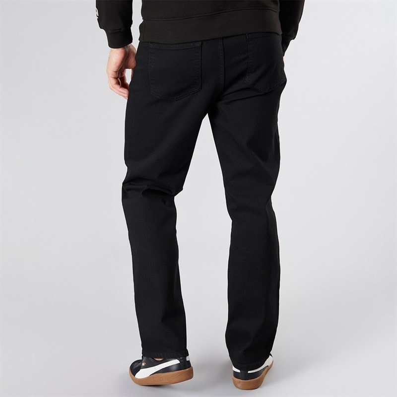 Mens Dalesman Relaxed Fit Jeans Black Wash - Image 2