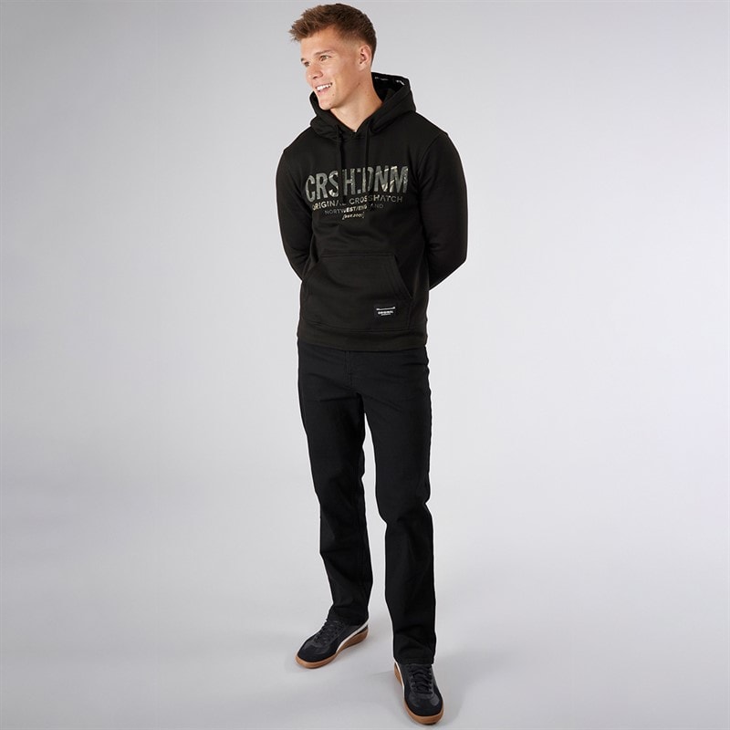 Mens Dalesman Relaxed Fit Jeans Black Wash - Image 4