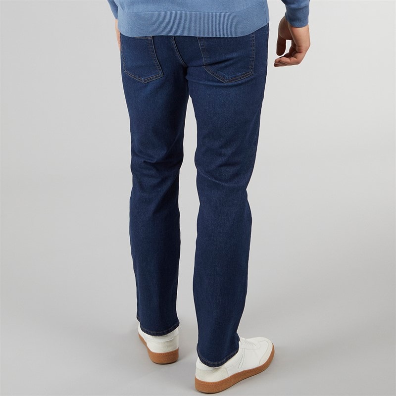 Mens Draker Straight Jeans Dark Wash - Image 2