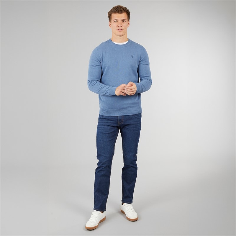 Mens Draker Straight Jeans Dark Wash - Image 4