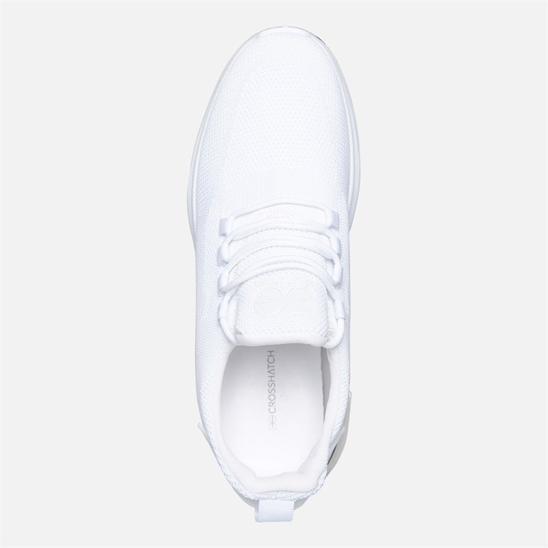 Mens Sandholt Trainers White - Image 4