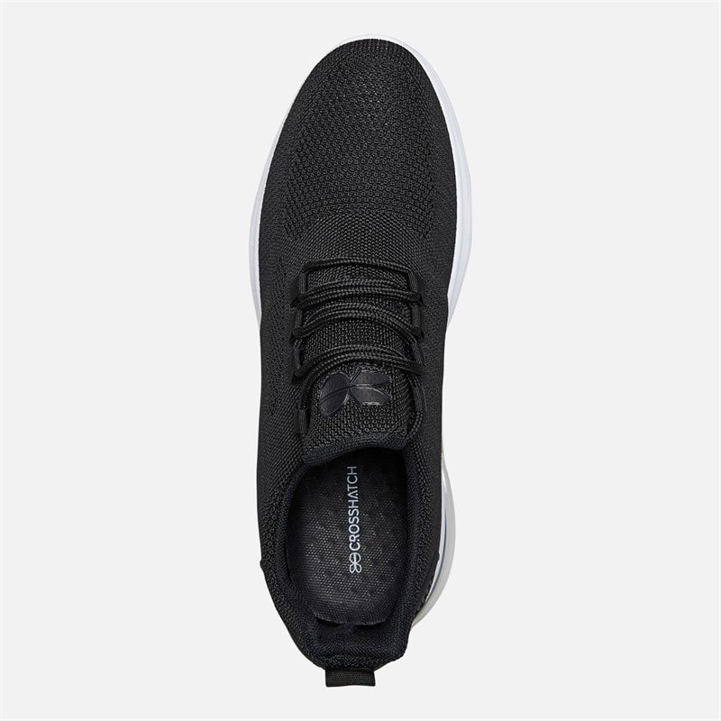 Mens Sandholt Trainers Black - Image 4