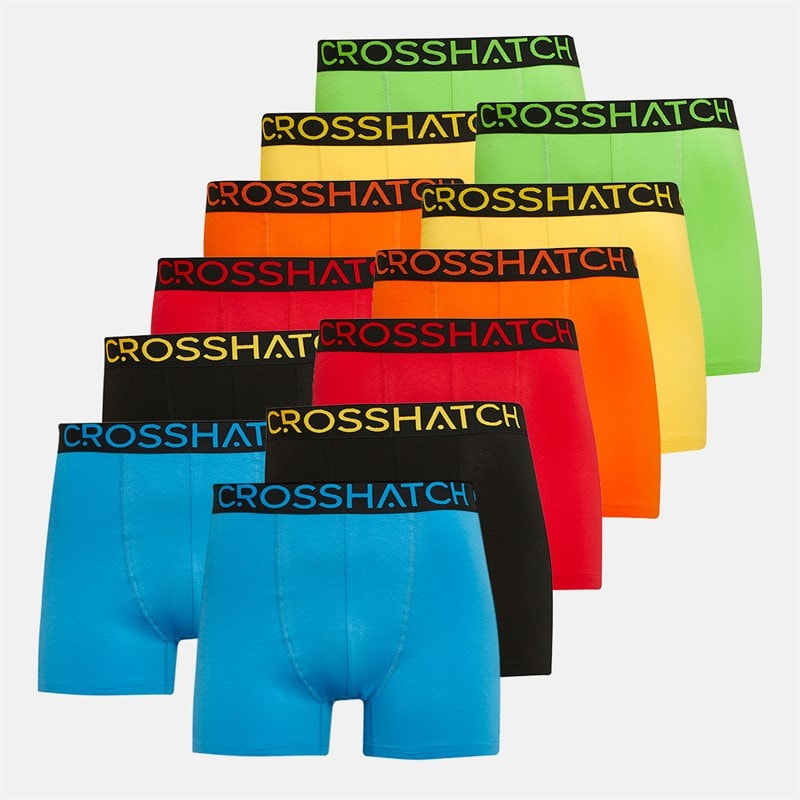 Mens Highlighter Twelve Pack Boxer Shorts Assorted - Image 2