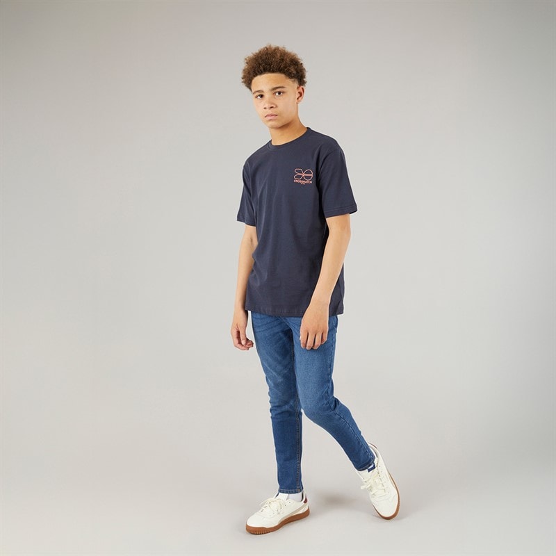Boys Straight Jeans Mid Wash - Image 4