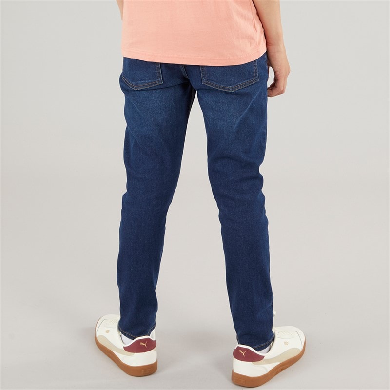 Boys Slim Jeans Dark Wash - Image 2