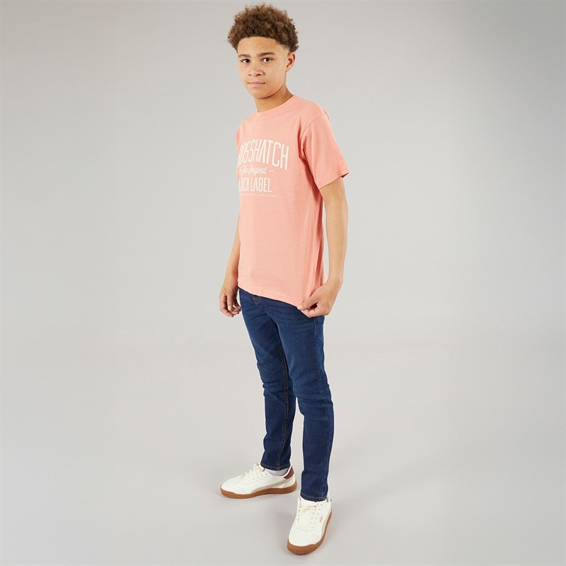 Boys Slim Jeans Dark Wash - Image 4