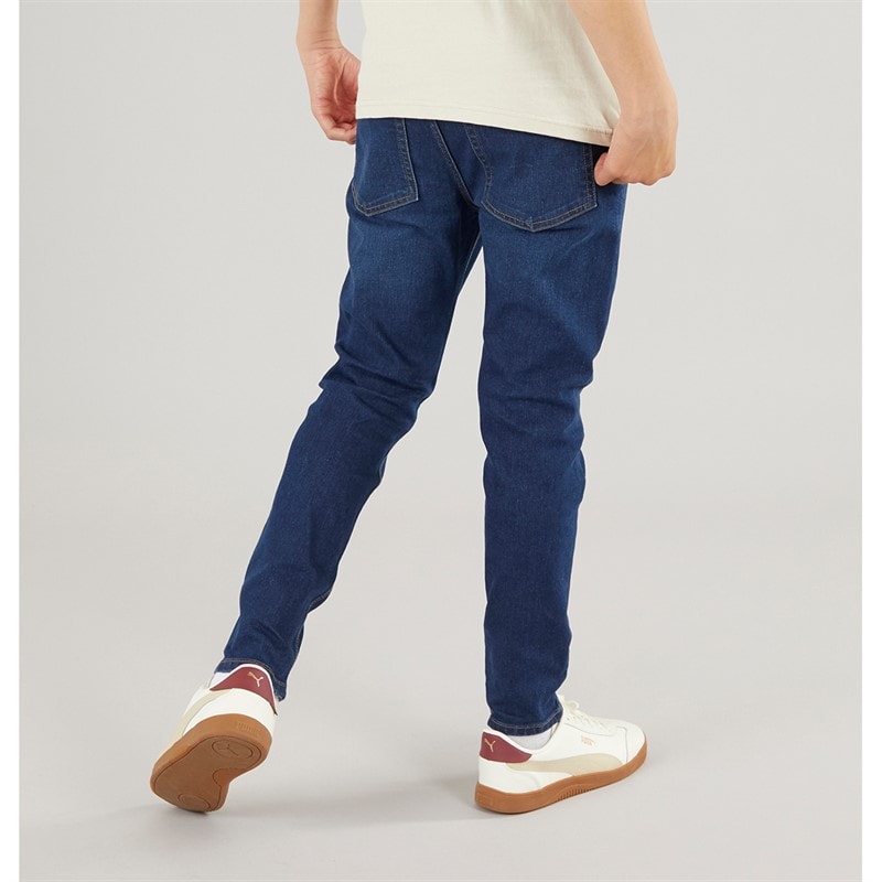 Boys Straight Jeans Dark Wash - Image 2