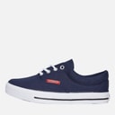 Junior Boys Skywalk Canvas Pumps Navy
