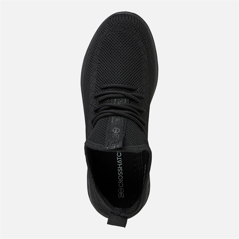 Womens Antioch Trainers Black Mono - Image 4