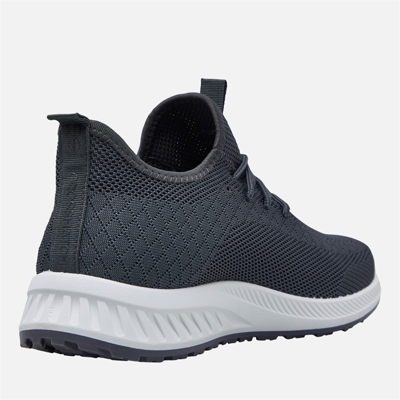 Mens Antioch Trainers Grey - Image 5