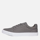 Mens Huseby Canvas Pumps Charcoal