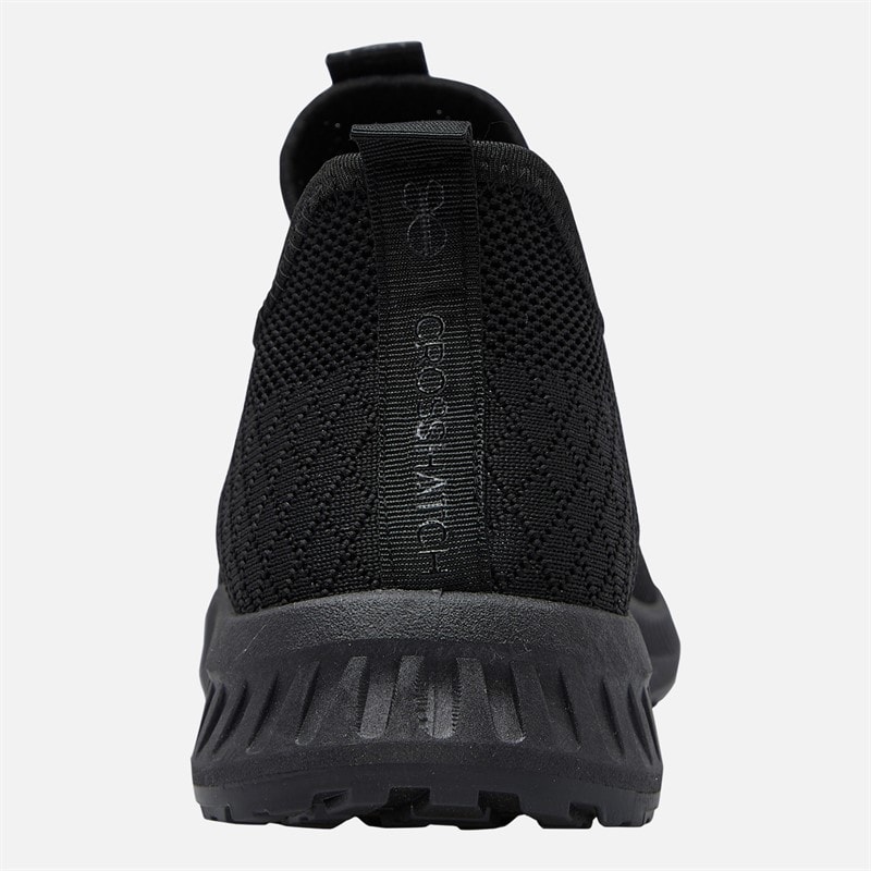 Mens Antioch Trainers Black Mono - Image 3