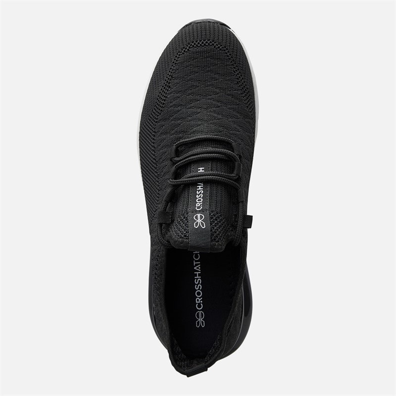 Mens Smitlay Trainers Black - Image 4