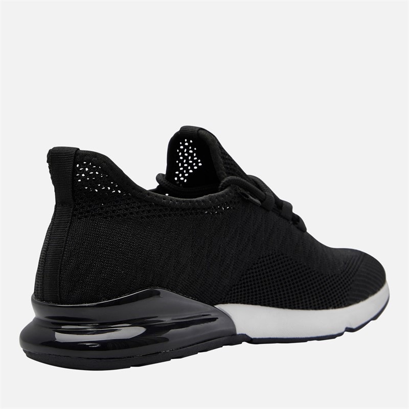 Mens Smitlay Trainers Black - Image 5