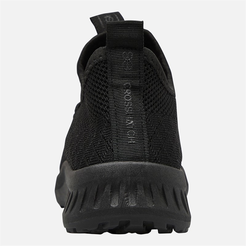Junior Boys Antioch Trainers Black Mono - Image 3