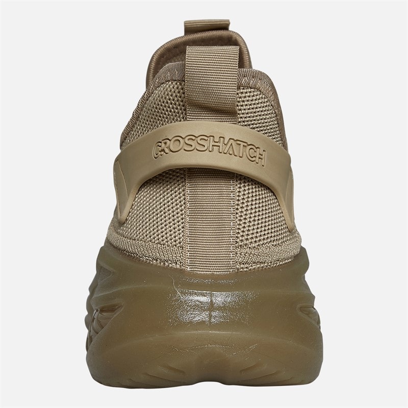 Mens Nantycaws Trainers Stone - Image 3