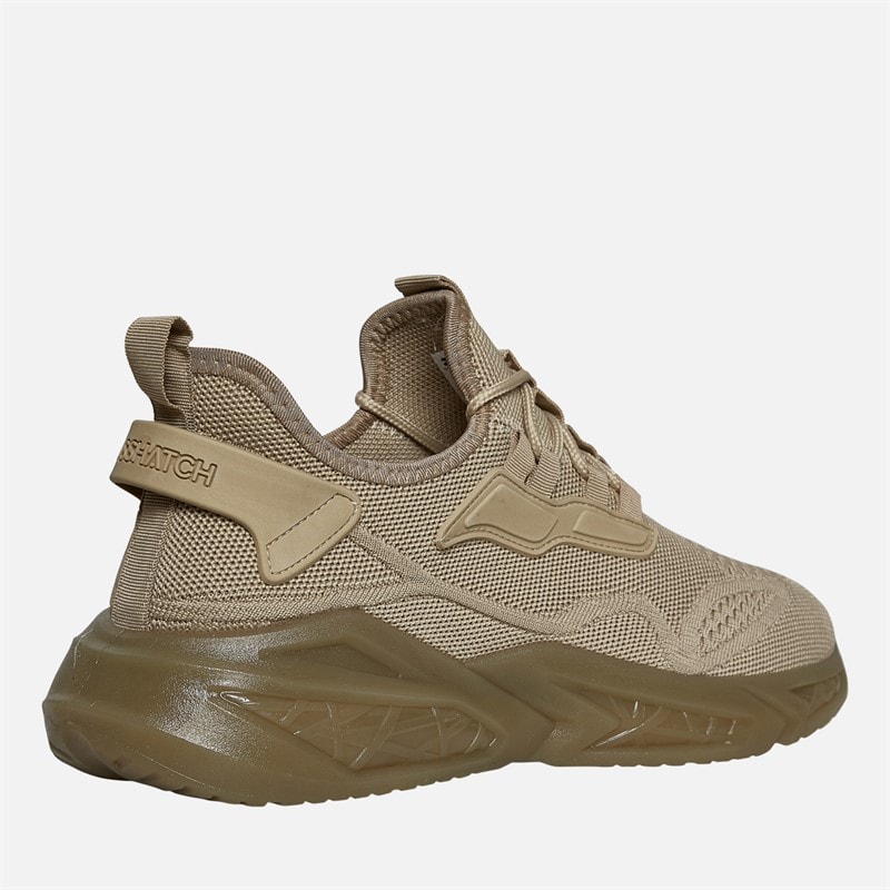 Mens Nantycaws Trainers Stone - Image 5