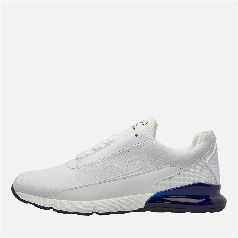 Crosshatch Mens Smitlay II Trainers White/Navy