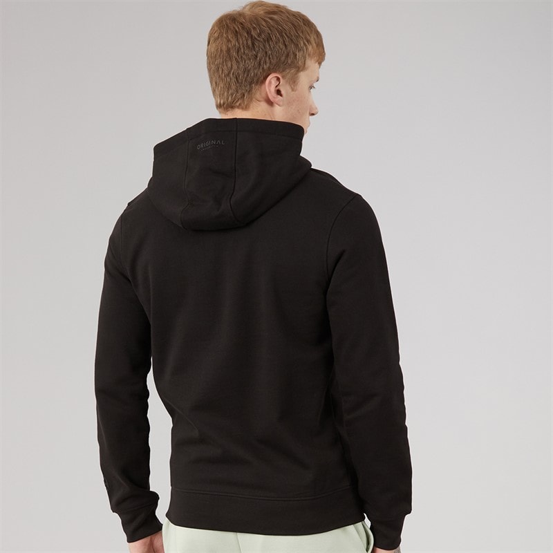 Mens Haromere Hoodie Black - Image 2