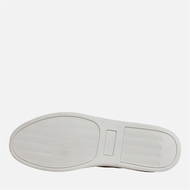 Mens Welltore Hi Top Trainers Brown - Image 2