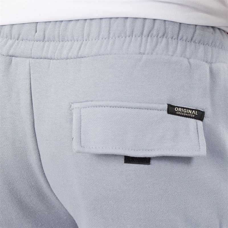 Mens Bardon Cargo Shorts Steel Blue - Image 3