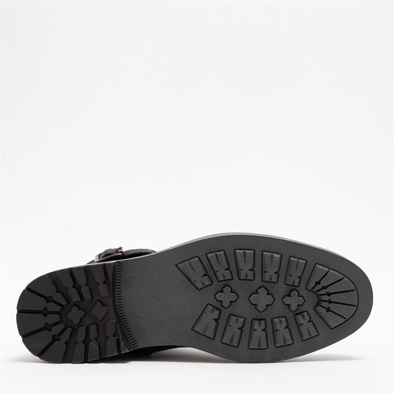 Mens Barrie Strap Work Boots Black - Image 2