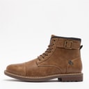 Mens Barrie Strap Work Boots Tan