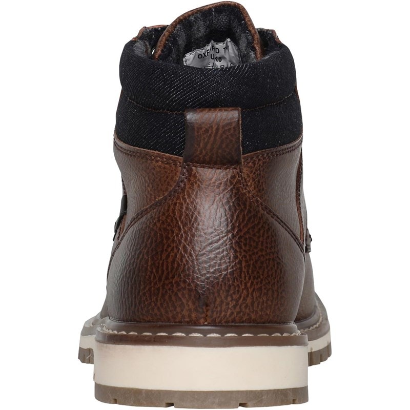 Mens Oxford Boots Tan - Image 3