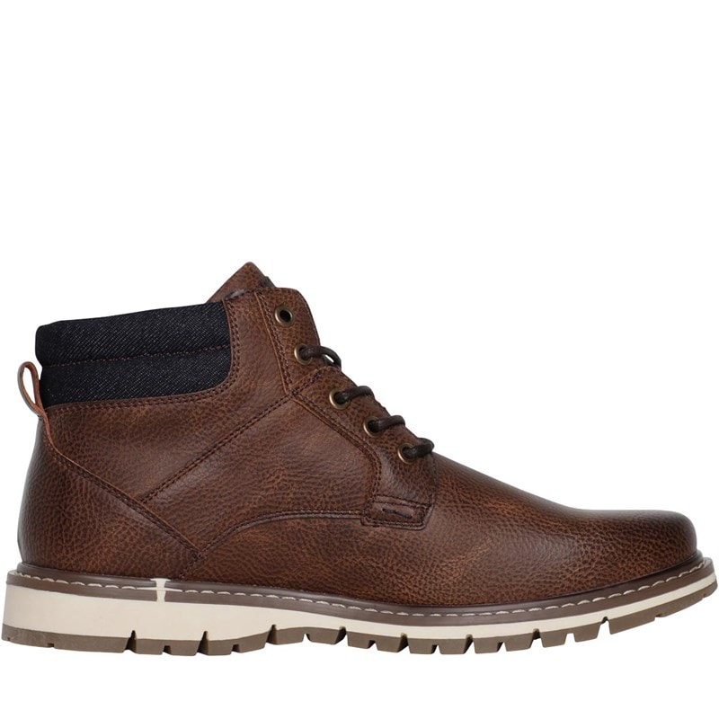 Mens Oxford Boots Tan - Image 5