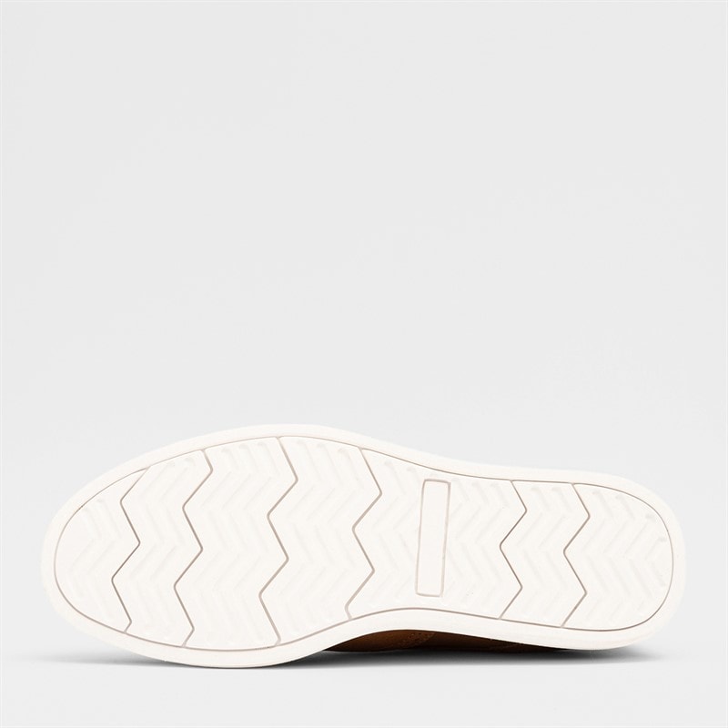 Mens Karl Brogue Shoes Tan - Image 2