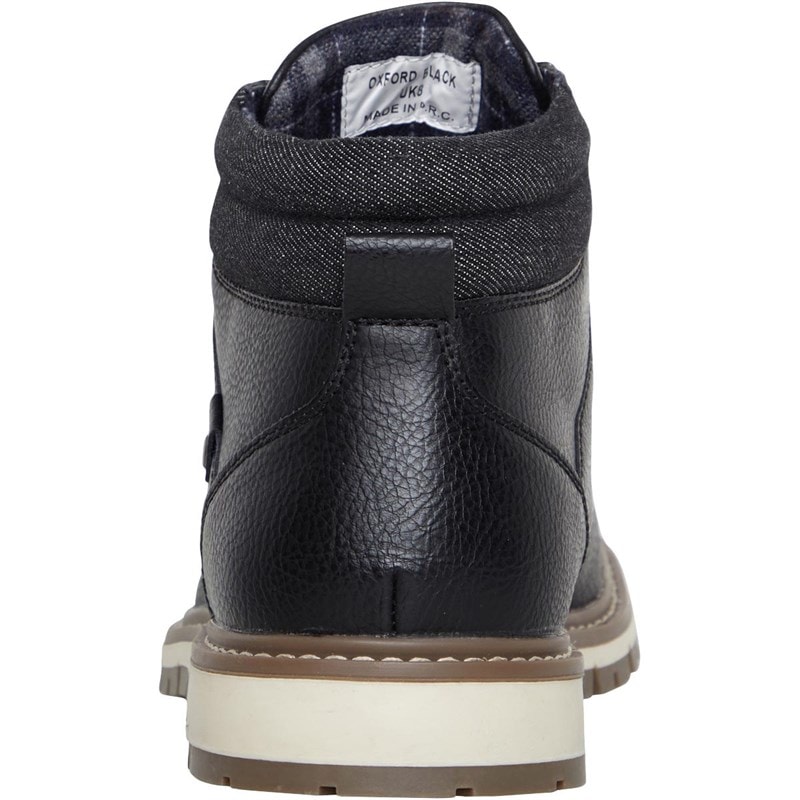 Mens Oxford Boots Black - Image 3