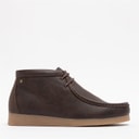 Mens Rivington Boots Brown PU