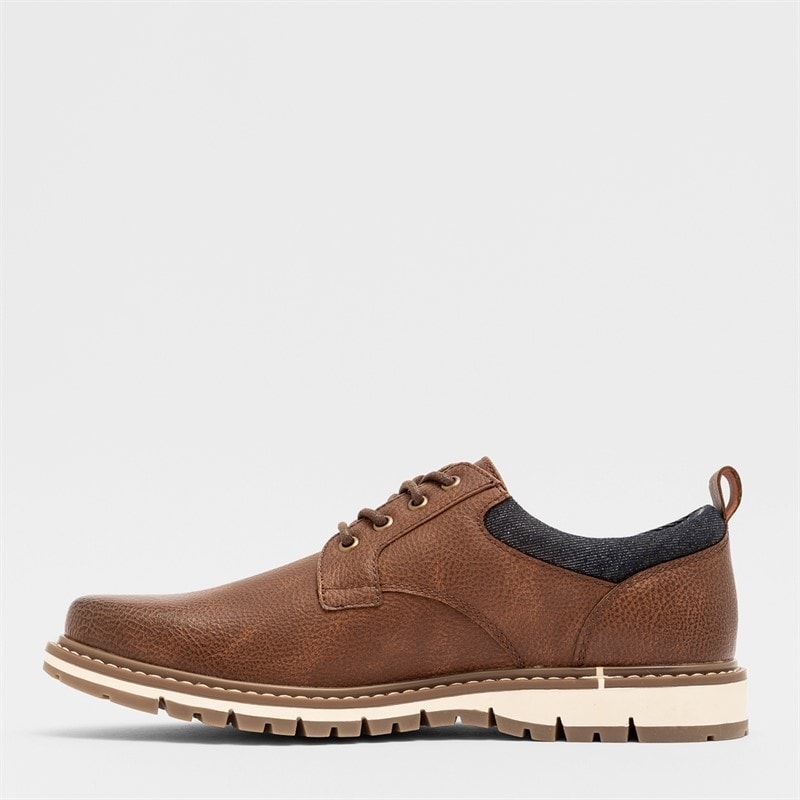 Mens Cambridge Shoes Tan - Image 3