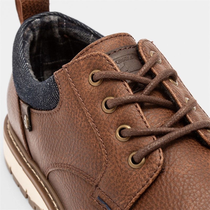 Mens Cambridge Shoes Tan - Image 4