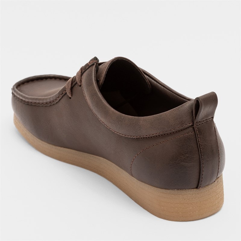 Mens Hudson Shoes Dark Brown - Image 5