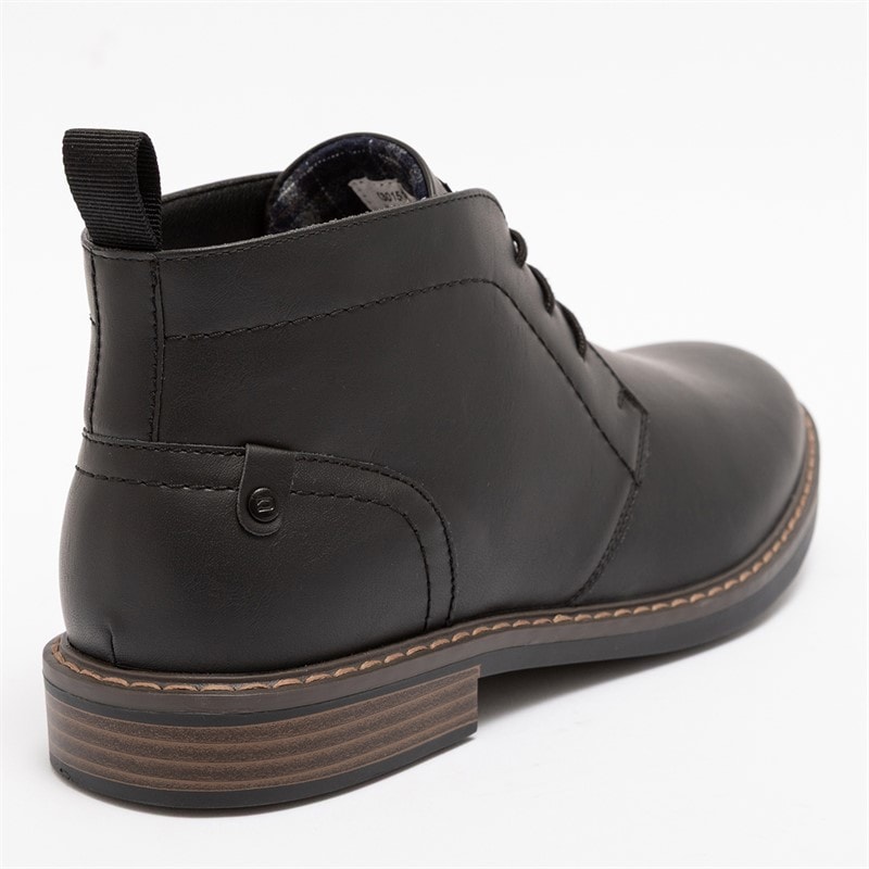 Mens Boyce Chukka Boots Black - Image 4