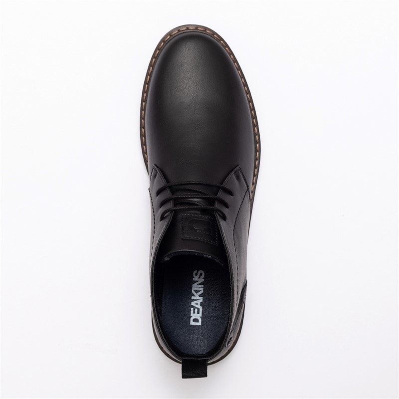 Mens Boyce Chukka Boots Black - Image 5