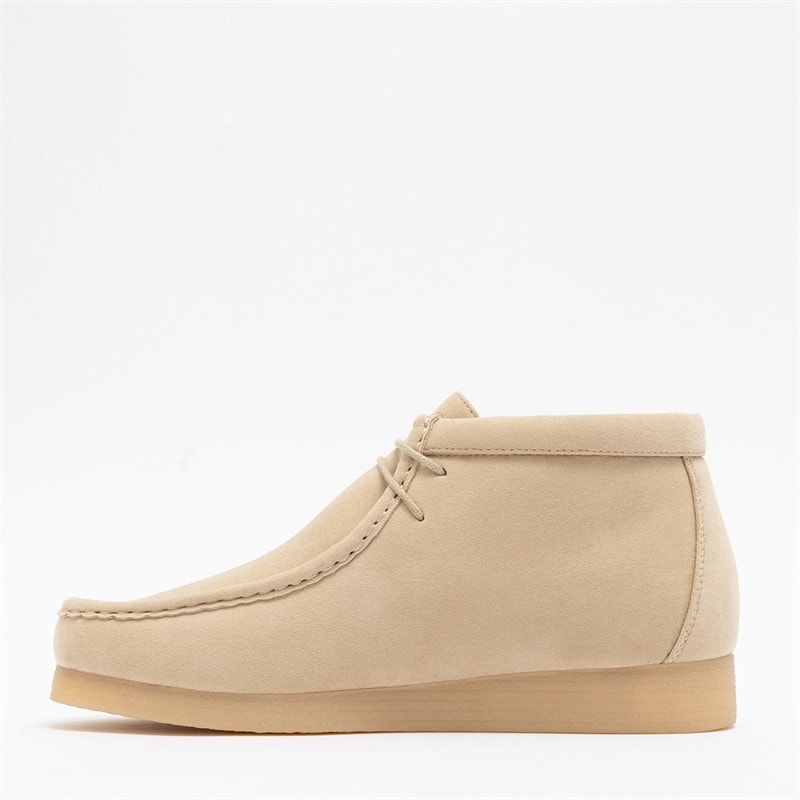 Mens Rivington Boots Taupe Sand Suede - Image 3