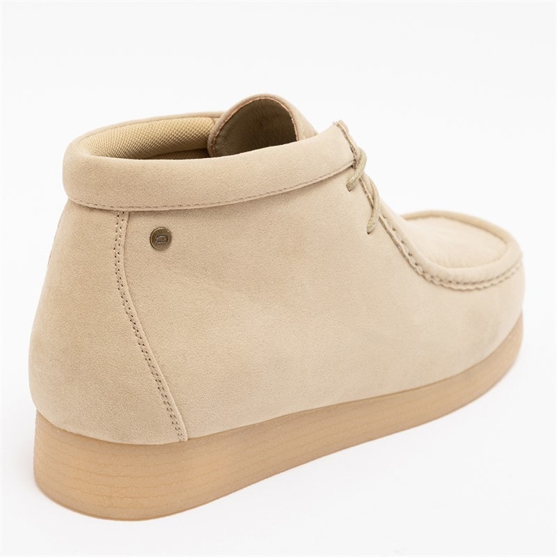Mens Rivington Boots Taupe Sand Suede - Image 4
