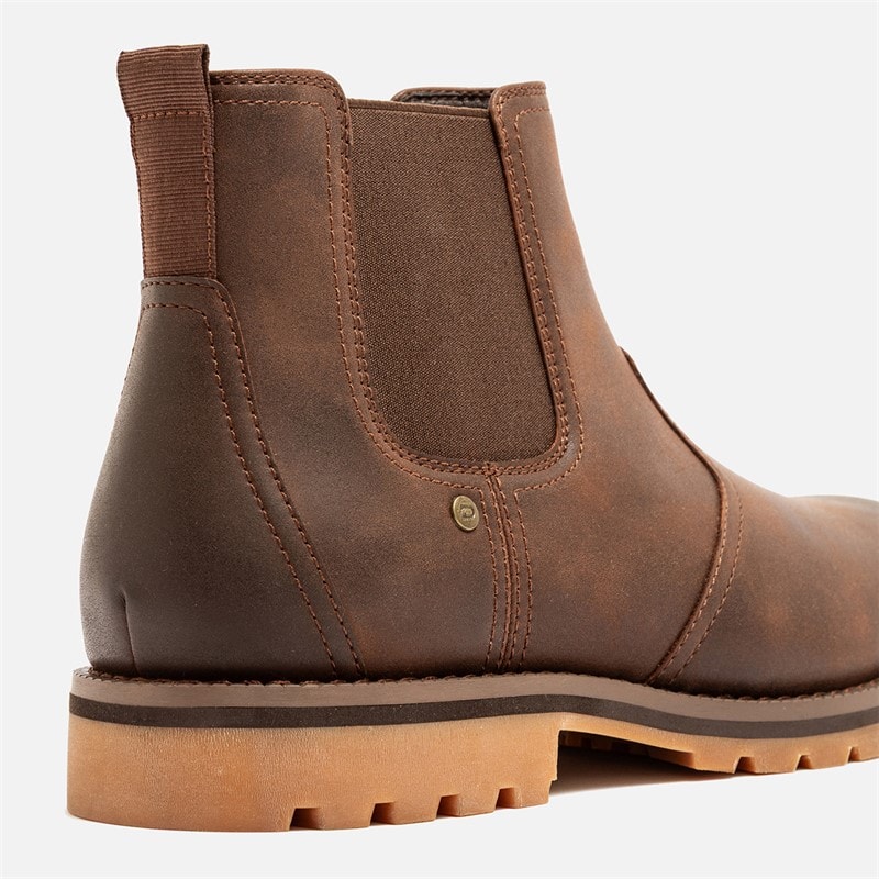 Mens Matterhorn Chelsea Boots Mid Brown - Image 4