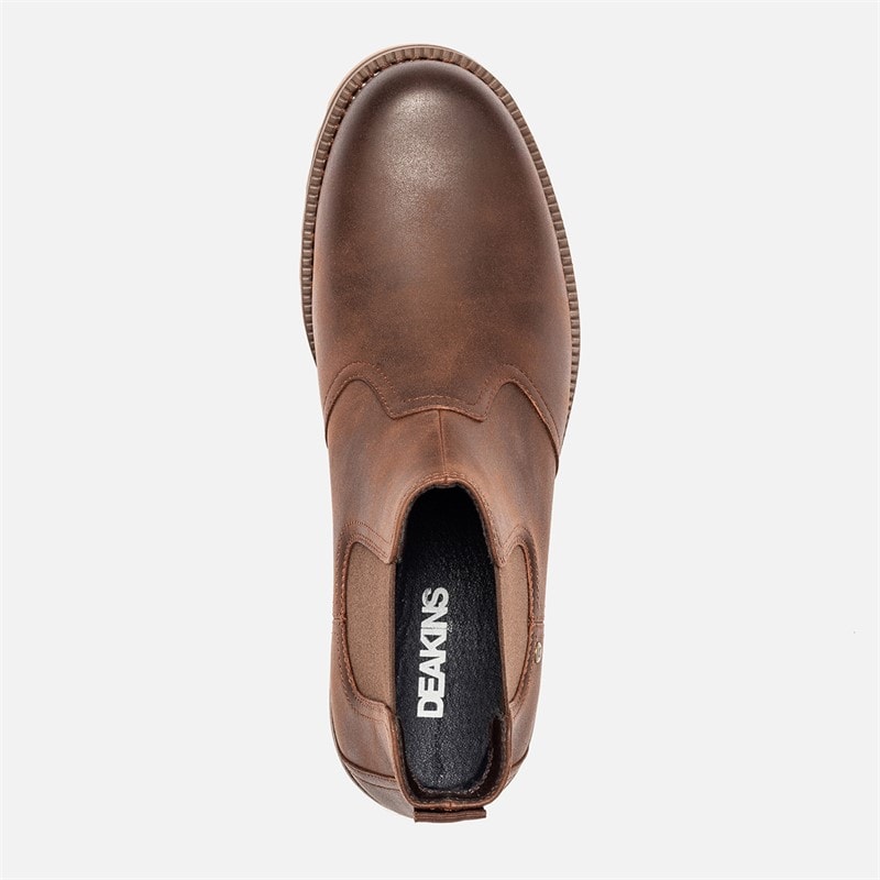 Mens Matterhorn Chelsea Boots Mid Brown - Image 5
