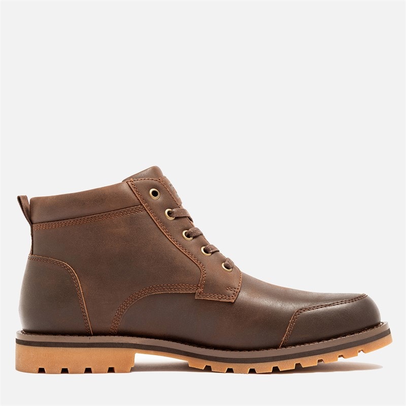 Mens Everest Boots Mid Brown - Image 3