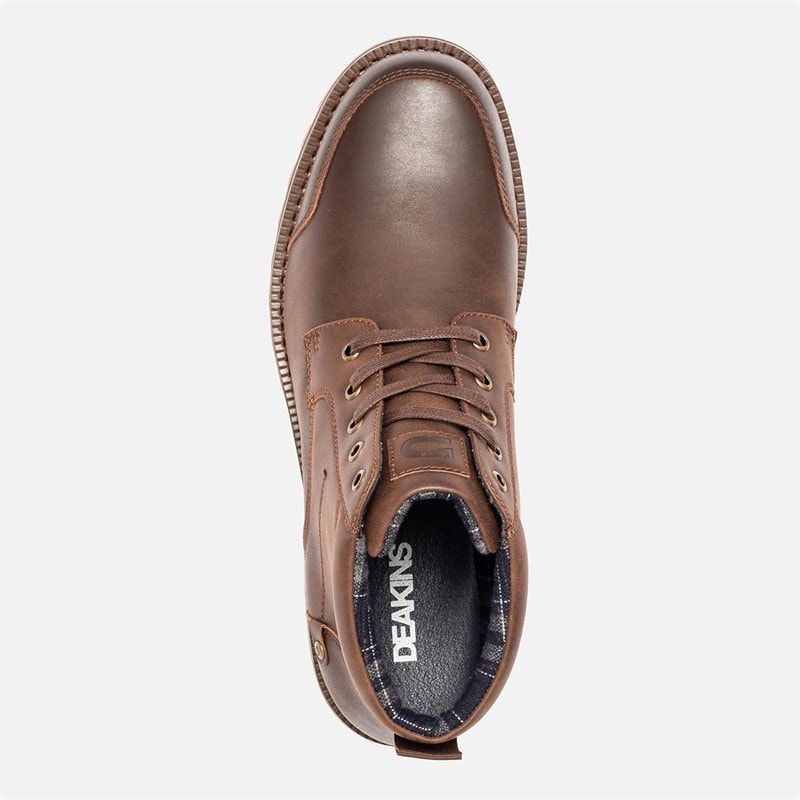 Mens Everest Boots Mid Brown - Image 4