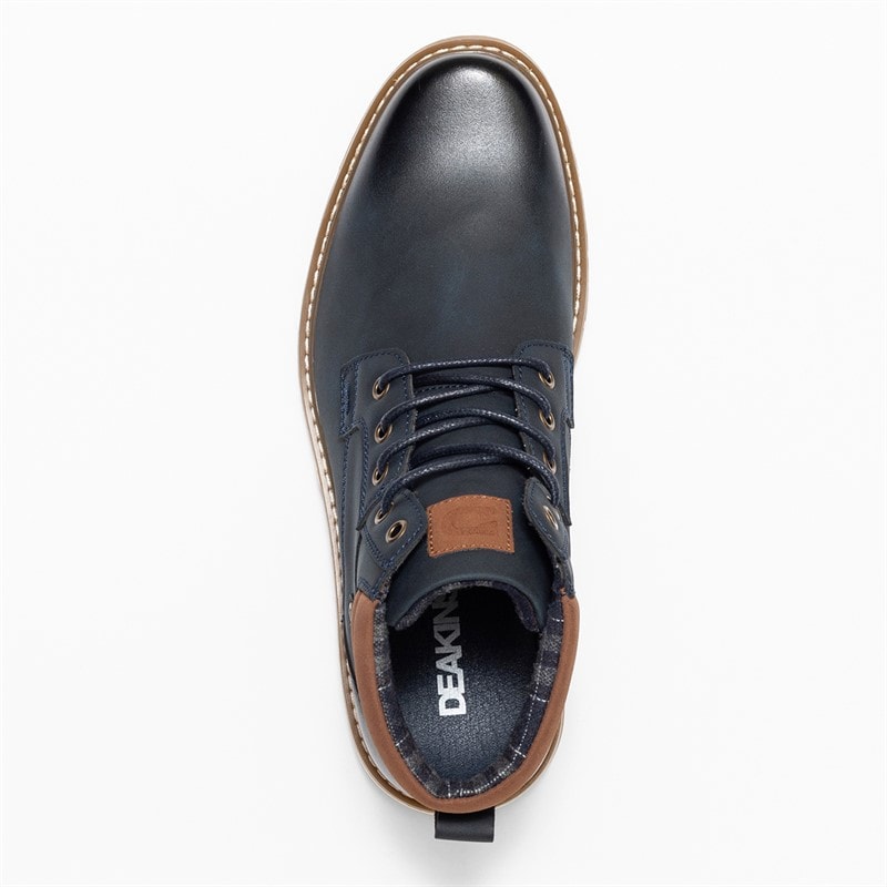 Mens Oxford II Boots Navy/Tan - Image 4
