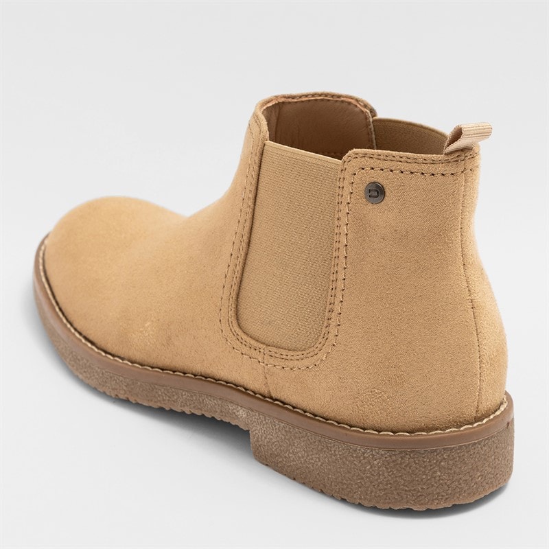 Mens Oakwood Chelsea Boots Sand - Image 3
