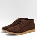 Mens Carlton Chukka Boots Chocolate Brown